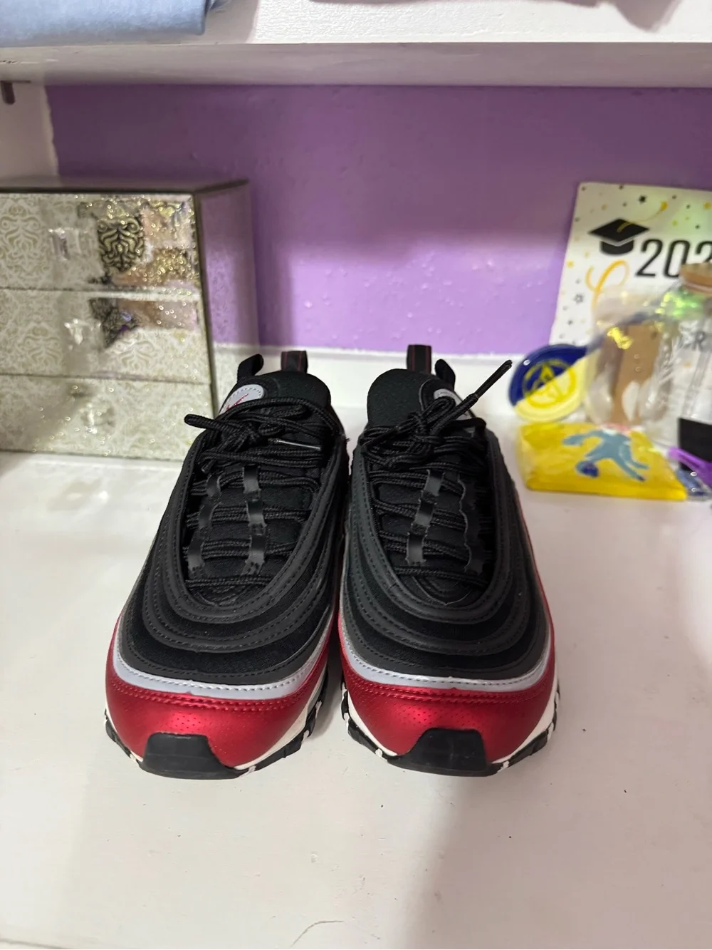 Nike Men’s Air Max 97 - Black/Red